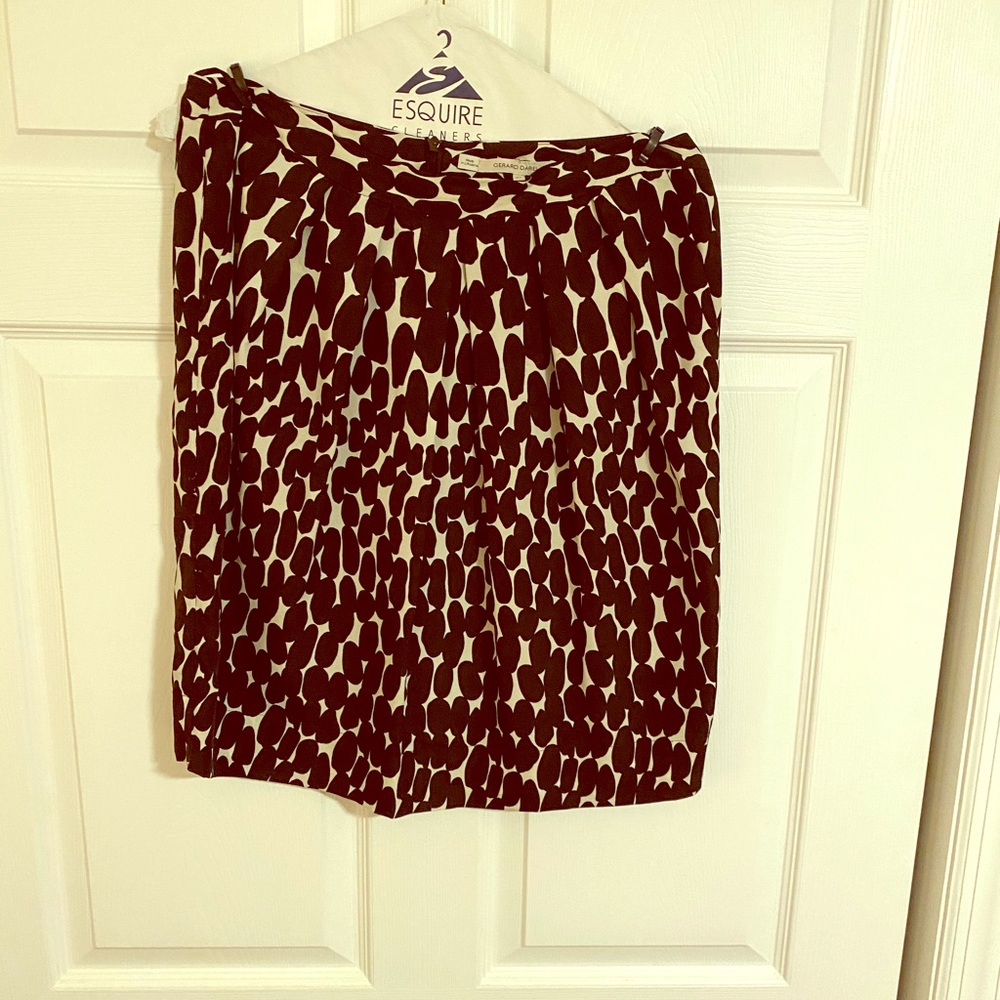Gerard Darel retro high wasted skirt size 40